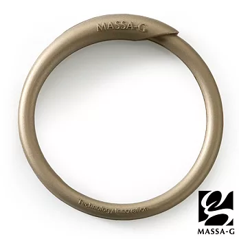 MASSA-G 炫彩動感負離子能量手環-金S