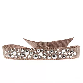 法國 Les Interchangeables 水晶絲緞手鍊 A17213(P. B. 3)