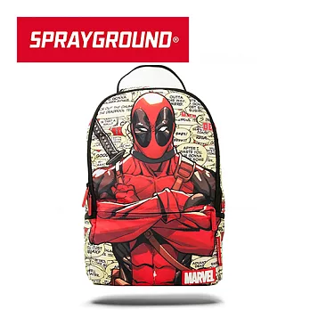 Sprayground Dlx Collabs 聯名系列marvel Deadpool Blurbs 死侍名言潮流筆電後背包 人氣必buy 隨意窩xuite日誌