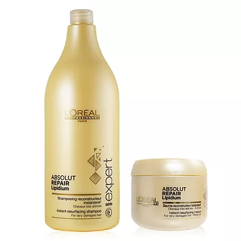 L’OREAL萊雅 極緻細 胞賦活洗髮乳 500ml+髮膜 200ml