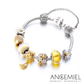 Angemiel安婕米 925純銀手鍊串珠套組 (A12)17cm