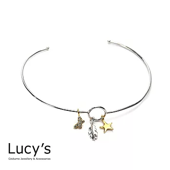 Lucy’s 925純銀簡約氣質星星細手鐶