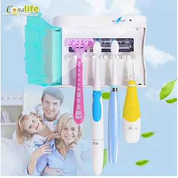 【Conalife】家庭牙刷紫外線消毒盒 2入