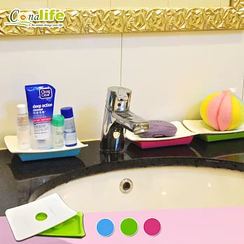 【Conalife】MIT 桌上型可分離式肥皂盒6入