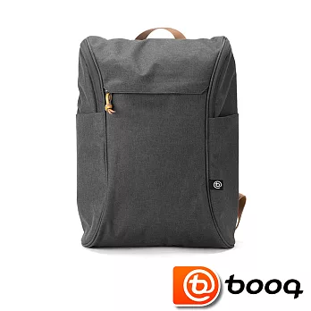 Booq Daypack 16.4吋經典復古後背包 (沈穩黑)