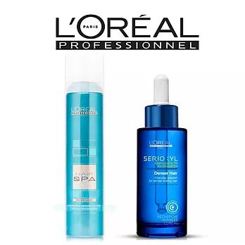 萊雅 LOREAL 絲芮雅系列 活力啟動精粹 90ml+萊雅 L’OREAL 頭皮酷涼霧 250ml(2入組)