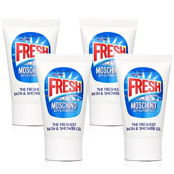 Moschino 小清新沐浴精(25ml)X4入