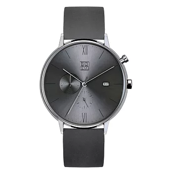 ZOOM REFINE 純粹雅仕雙眼錶-灰