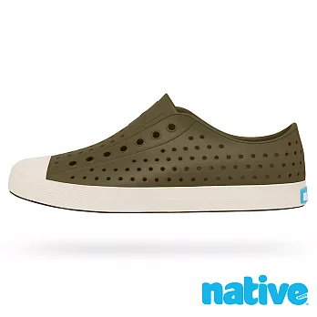 native JEFFERSON 奶油頭休閒鞋(男/女)8綠色仙人掌x牛奶骨