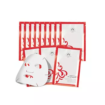 Shinning Way萱薇深海魚子滋潤淨白面膜(12片)