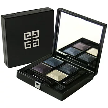 【即期品】GIVENCHY紀梵希 搶眼四色眼彩盤N1(4*1g)#2深邃藍鑽-2017.10