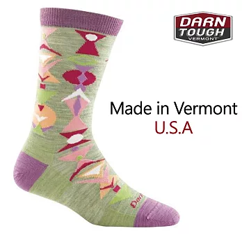 【美國DARN TOUGH】Cosmo Crew Light 旅遊．居家生活系列襪-仙人掌-2入S仙人掌