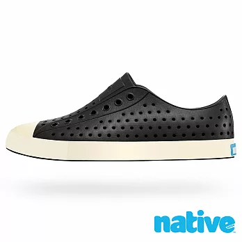 native JEFFERSON 奶油頭休閒鞋(男/女)4瞬黑x牛奶骨