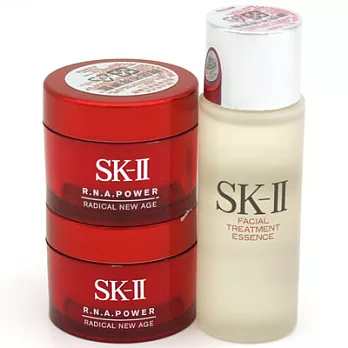 SKII 青春露(30ml)+SKII R.N.A.超肌能緊緻活膚霜(15g)*2