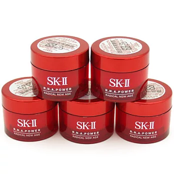SKII R.N.A.超肌能緊緻活膚霜(15g)*5