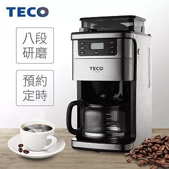 TECO東元 自動研磨美式咖啡機 YF1002CB
