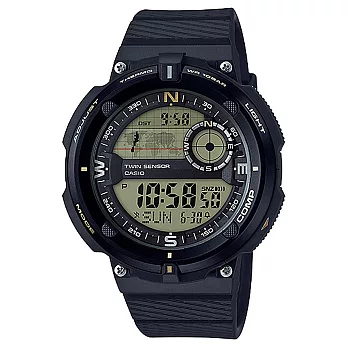 CASIO 地心繞行時尚運動腕錶-SGW-600H-9ADR