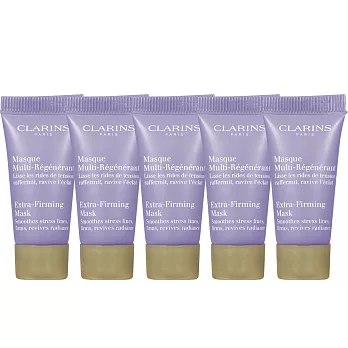 CLARINS 克蘭詩 煥顏緊緻好氣色面膜(8ml)*5