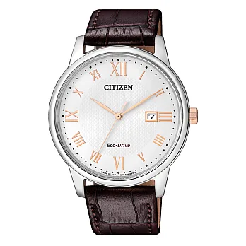 CITIZEN Eco-Drive 相聚時刻光動能時尚男錶-BM6974-19A