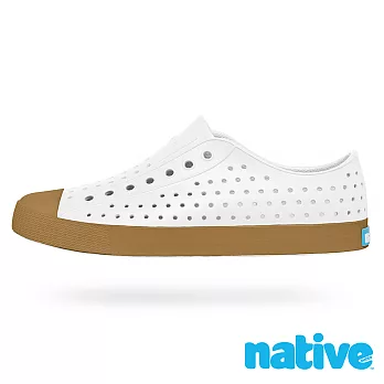 native JEFFERSON 奶油頭休閒鞋(男/女)6貝殼白x布朗褐