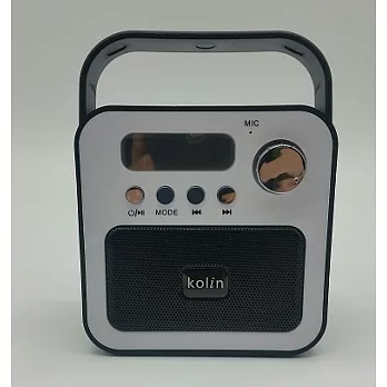 Kolin 歌林 手持式行動藍牙喇叭 AUX/USB播放 KEB-EH051黑色