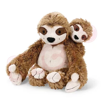 20cm史洛比樹懶親子坐姿玩偶