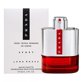PRADA Luna Rossa Sport 卓越非凡男性淡香水 100ml (Tester)