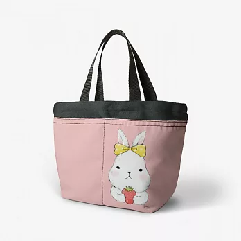 【Fandora】大白兔的小草莓-野餐袋/便當袋-