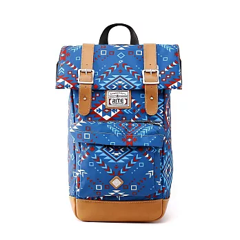 【U】RITE - 飛行包 x 古著包(四色可選) - 民族藍綠