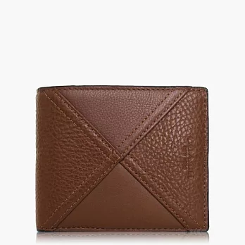 【COACH 男仕必備】皮革 / 多功能短夾(附萬用夾)_駝色