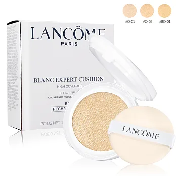 LANCOME 蘭蔻 激光煥白輕感氣墊粉餅-無瑕版 SPF50+/PA+++(13g)-多色可選#O-01