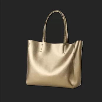 【O-ni O-ni】韓版真皮珠光紐約側肩包JDL-6-170金色