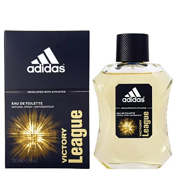 Adidas Victory League 愛迪達卓越自信男性運動淡香水100ml