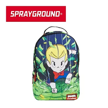 【SPRAYGROUND】DLX COLLABS 聯名系列 Richie Rich Super Powers 財神當家超能力潮流筆電後背包