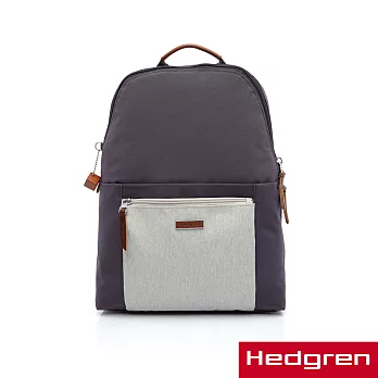 【Hedgren】EDEN伊頓系列-後背包(黑灰色)