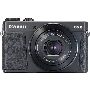 Canon PowerShot G9X Mark II(公司貨)-加送 32G記憶卡+清潔組+保護貼+小腳架+讀卡機-黑色