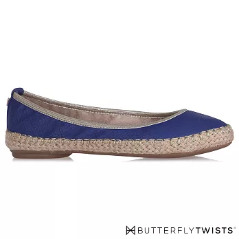 【BUTTERFLY TWISTS】GIGI可折疊扭轉平底鞋5蛇蚊紫晶藍