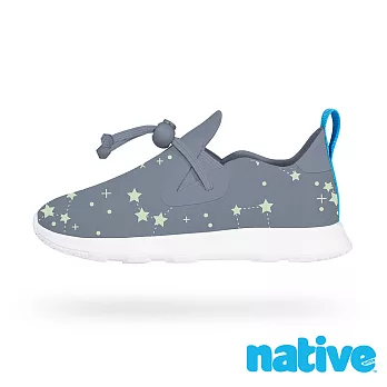 native APOLLO MOC PRINT CHILD 莫卡辛鞋(小童)7藍色小星盤