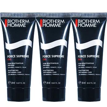 BIOTHERM 碧兒泉 男仕極量緊膚凝露(20ml)*3