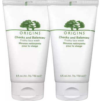 ORIGINS 品木宣言 一舉兩得潔面慕絲(150ml)*2