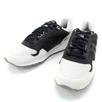【U】Saucony - 復古休閒鞋(男款)USUS8.5 - 黑白