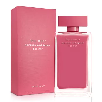 Narciso Rodriguez 桃色優雅女性淡香精(100ml)-送品牌針管隨機款