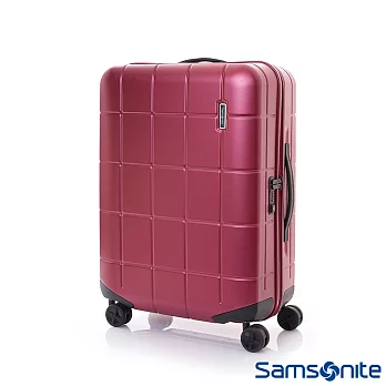 Samsonite新秀麗 28吋Tileum霧面防刮飛機輪硬殼TSA行李箱(紅)