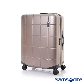 Samsonite新秀麗 28吋Tileum霧面防刮飛機輪硬殼TSA行李箱(象牙金)