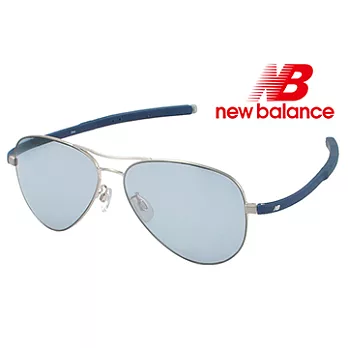【New Balance 眼鏡】雷朋型運動太陽眼鏡-水銀灰鏡面(NB1063-2)