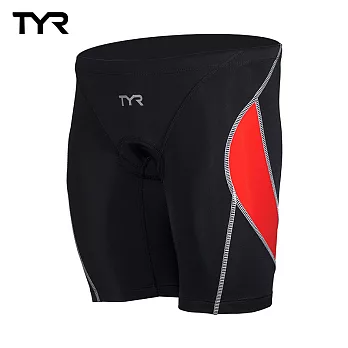 美國TYR VANGUARD 9 TRI PANTS Red男性成人三鐵短褲-紅【鐵人三項專用】S