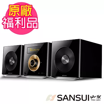 福利品-山水SANSUI 數位式藍芽/USB/CD/FM床頭音響組(MS-616)‏