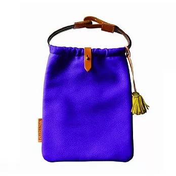 【U】PUREDESIGN - 簡約束口手提肩背包 - S (五色可選) - 紫色