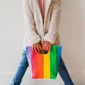 加拿大fluf有機棉隨手袋--六色彩紅