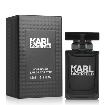 Karl Lagerfeld卡爾·拉格斐 卡爾同名時尚男性淡香水(4.5ml)